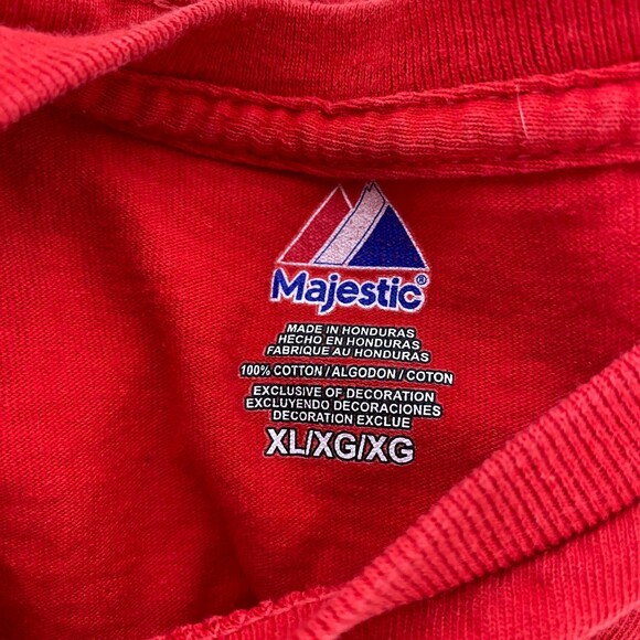 Majestic STL Cardinal St Louis Cardinals Graphic Tshirt Mens Size XL - Picture 4 of 7